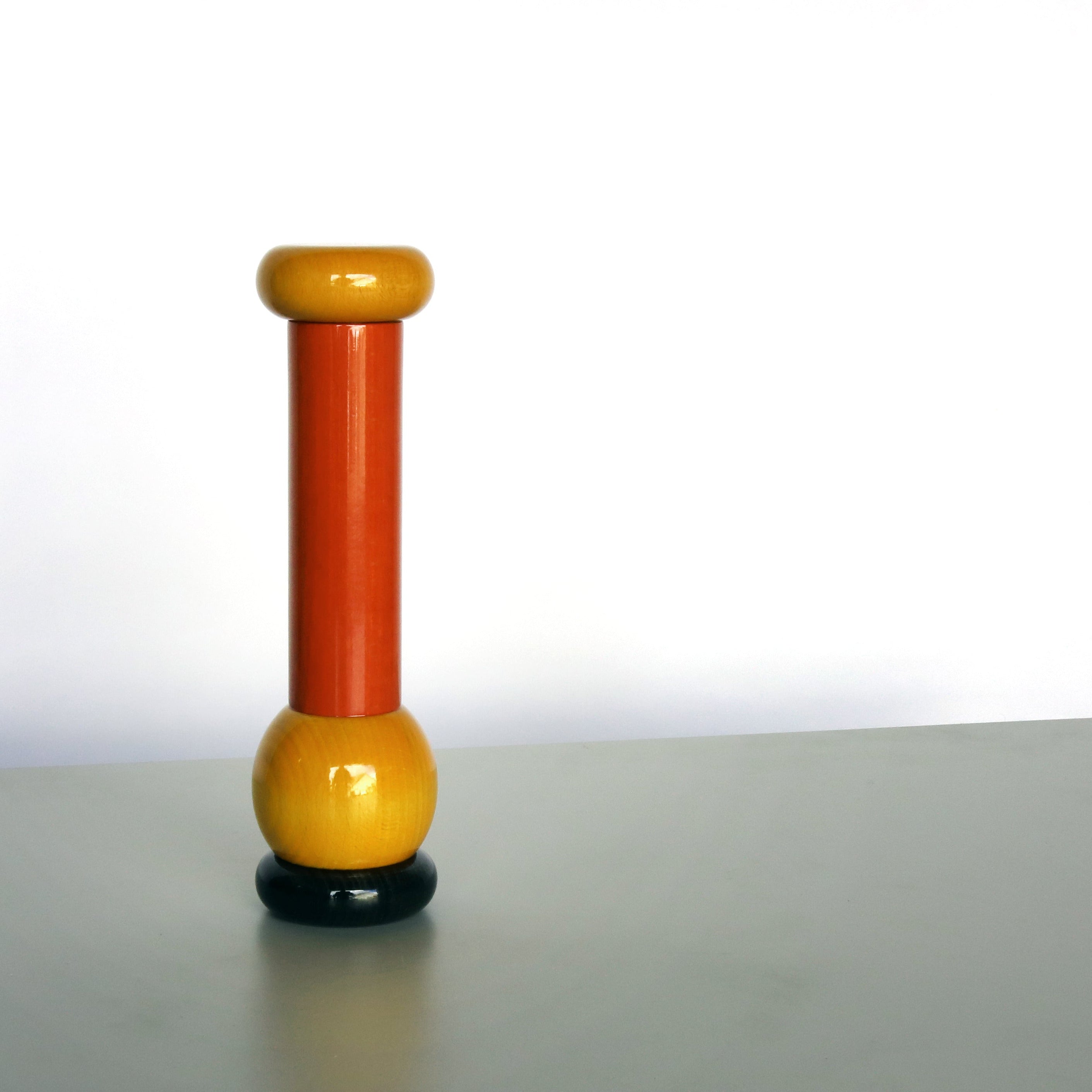 Pepper mill MP0210, Ettore Sottsass for TWERGI 1989 - DETAILS Products